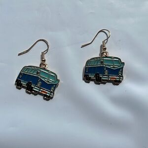 VW Bus Novelty Earrings